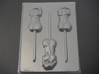 146x Drippy Penis Chocolate and Hard Candy Lollipop Mold